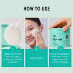 KISS CLEAR REFINE PORE TONER PAD | KTP01