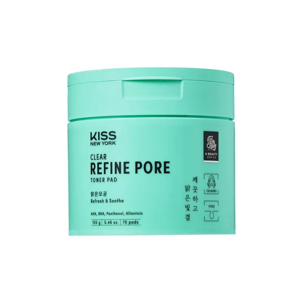 KISS CLEAR REFINE PORE TONER PAD | KTP01