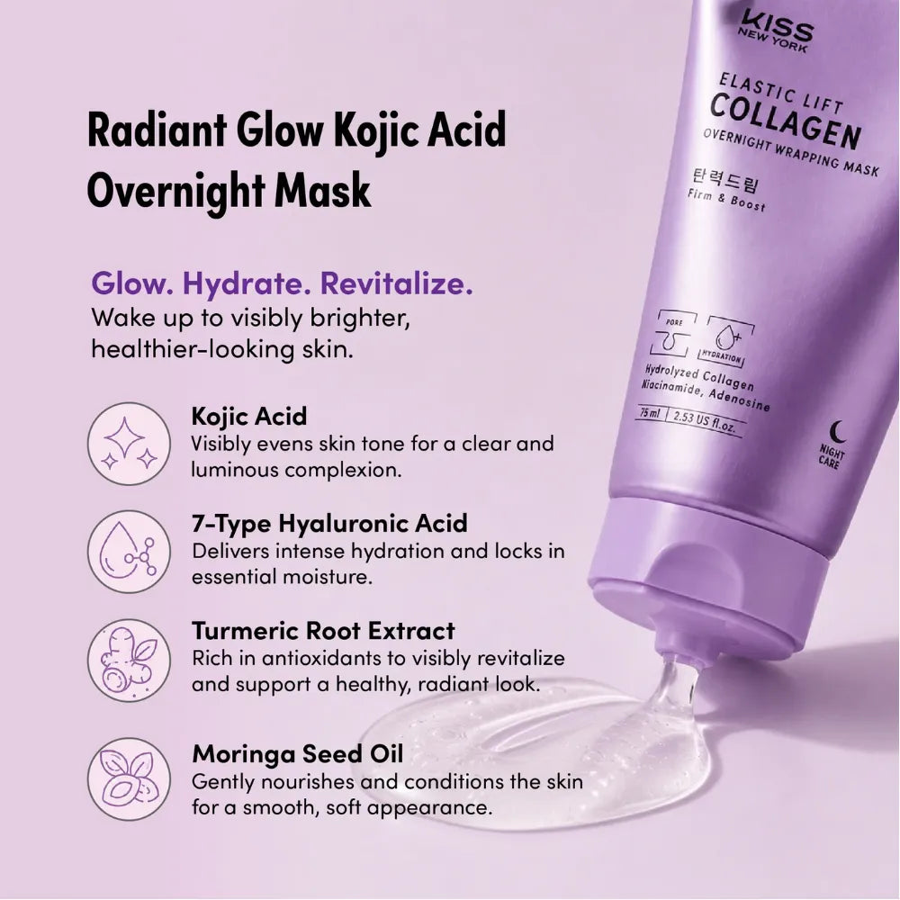 KISS ELASTIC LIFT COLLAGEN MASK | KWR01