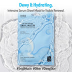 KISS GLOW SKIN RENEWAL SNAIL MUCIN MASK | KBA01