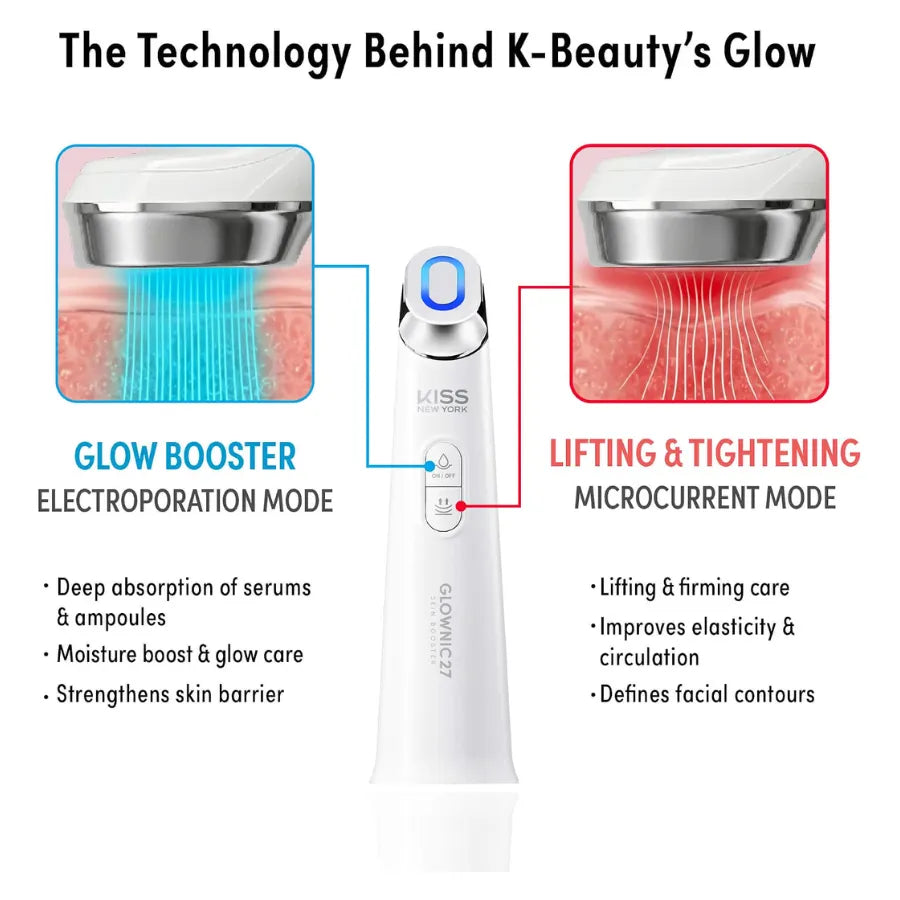KISS GLOWNIC27 SKIN BOOSTER-WHITE | KNSD01