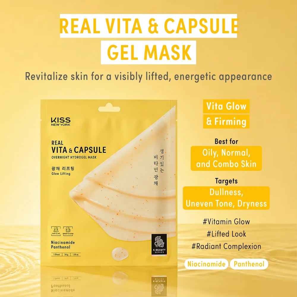 KISS REAL VITA & CAPSULE MASK | KHY06