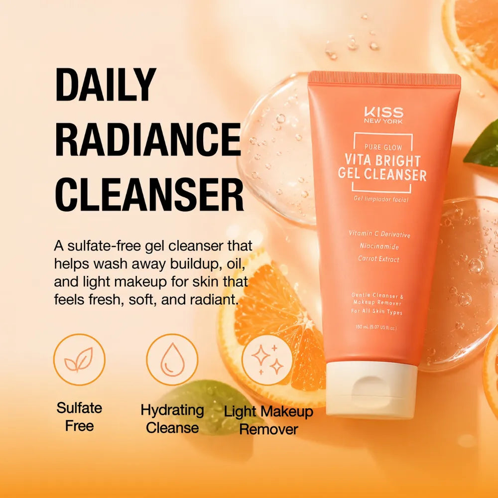 KISS VITA BRITE GEL CLEANSER | KVB01