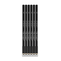 LEVEL3 BARBER PENCIL BLACK 6PK