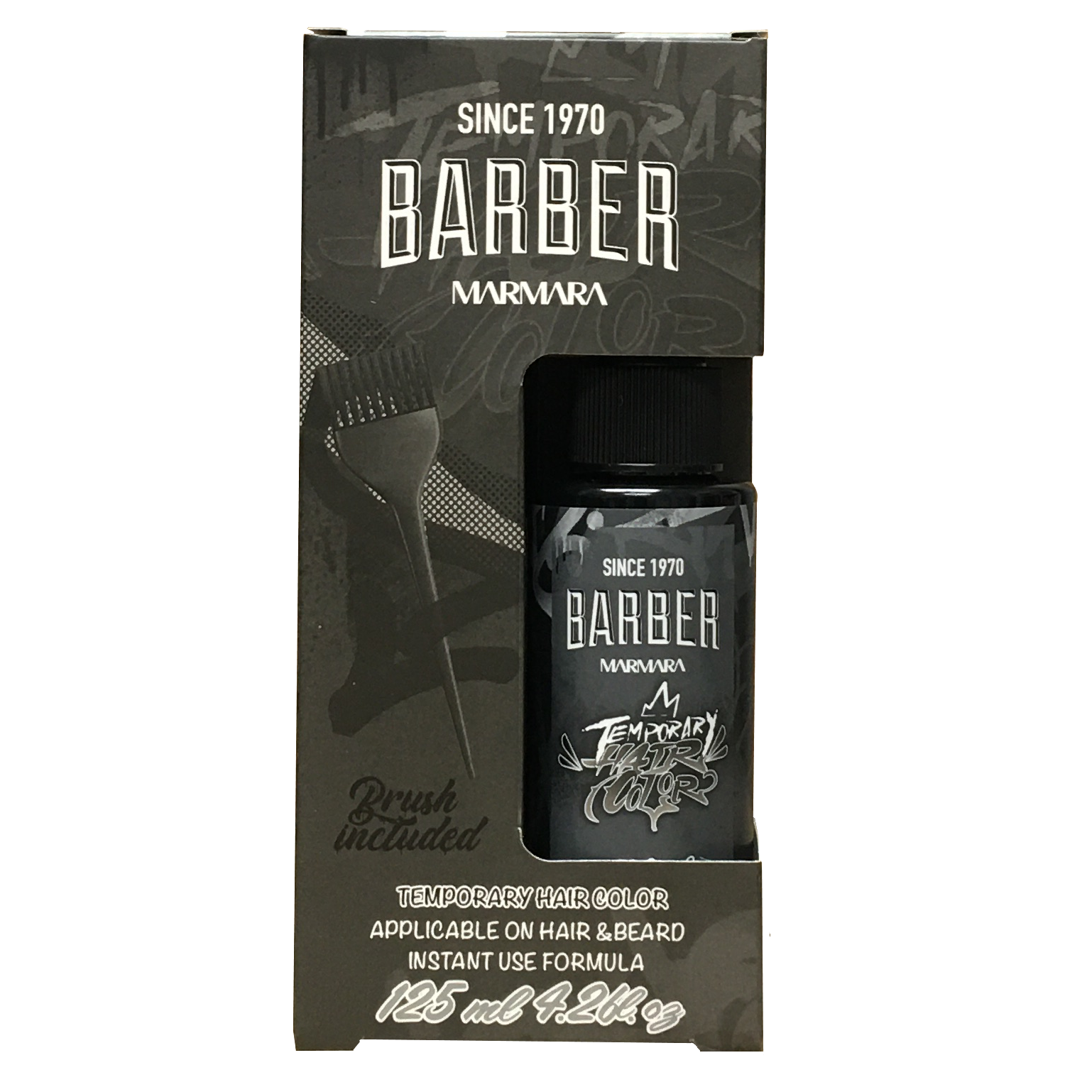 MARMARA TEMPORARY COLOR BLACK 4.2 OZ.