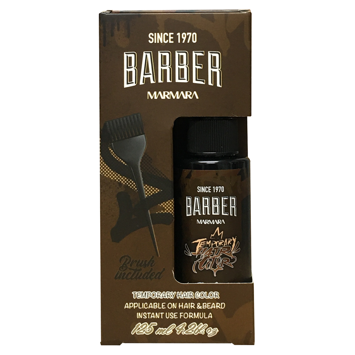 MARMARA TEMPORARY COLOR DARK BROWN 4.2 OZ.