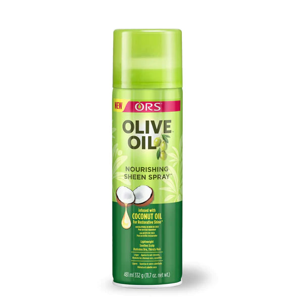 ORGANIC OLIVE SHEEN SPRAY COCONUT 11.7 OZ.