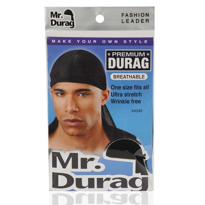 MR. DURAG SOLID DURAG BLACK | 4346