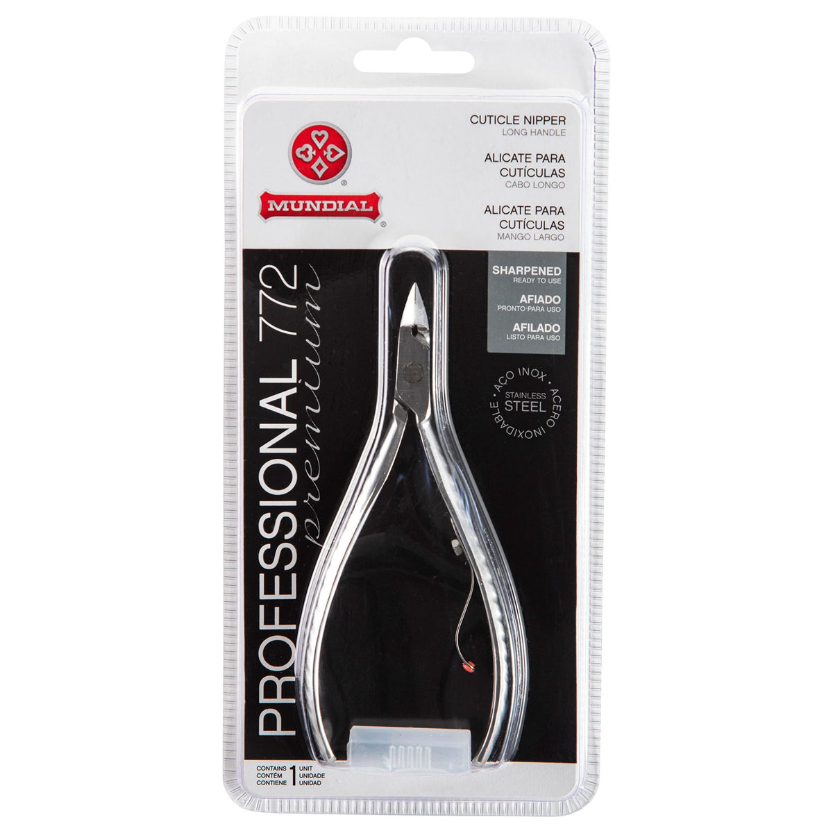 MUNDIAL CUTICLE NIPPER LONG HANDLE | 772