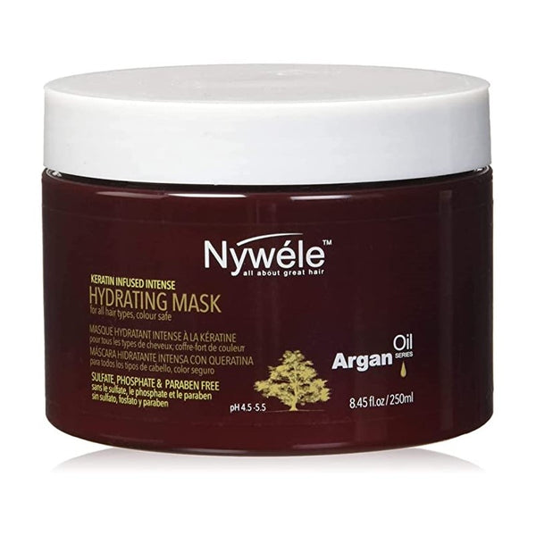 NYWELE KERATIN INFUSED INTENSE HYDRATING MASK 8.45 OZ.