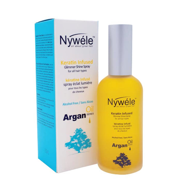 NYWELE KERATIN INFUSED SHINE SPRAY 3.4 OZ.