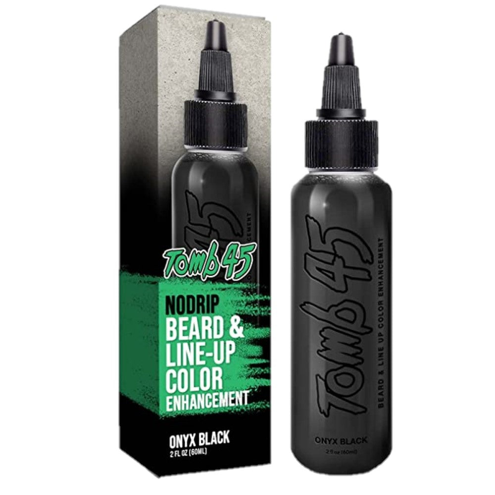 TOMB45 NO DRIP COLOR ONYX (JET) BLACK 2 OZ.