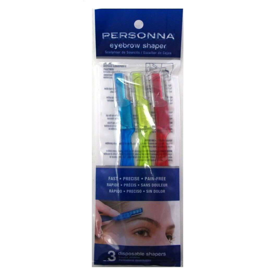 PERSONNA EYEBROW SHAPER 3PK