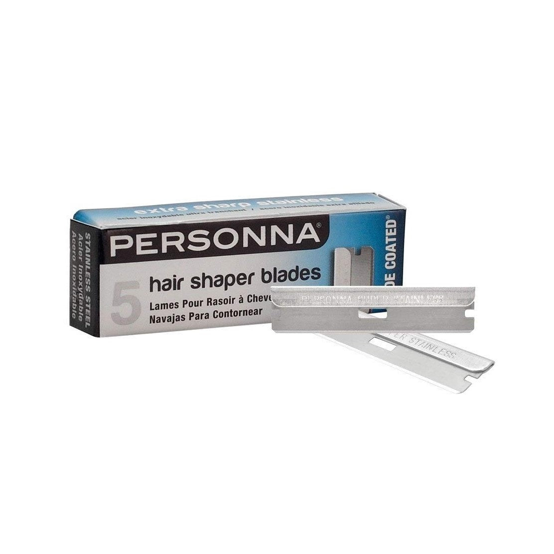 PERSONNA HAIR SHAPER BLADES 5 BLADES -1PK | BP8800