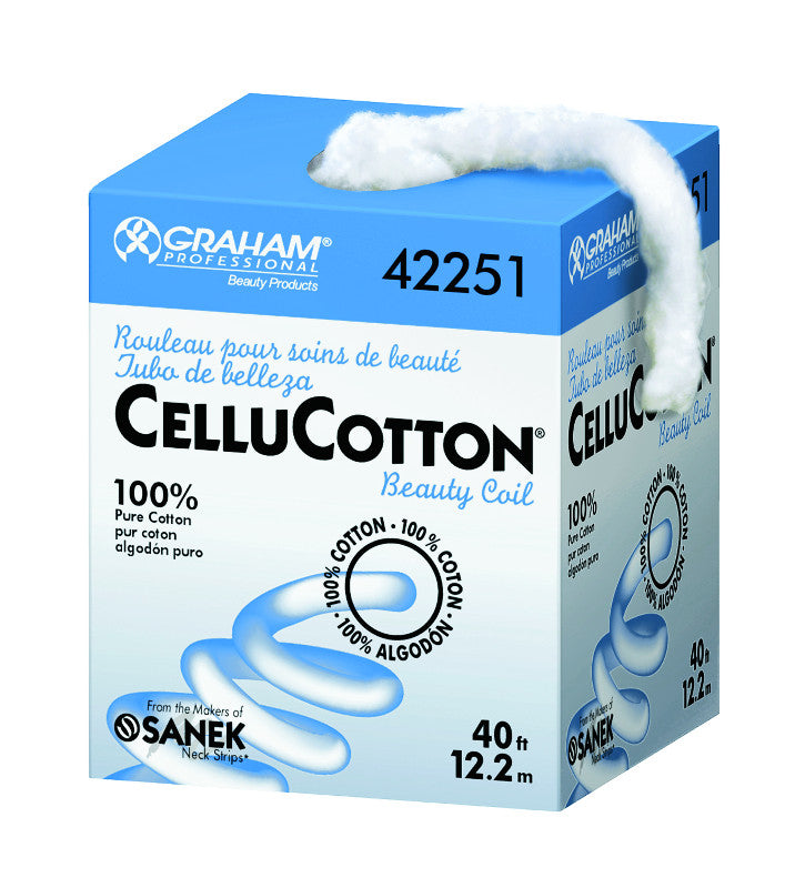 GRAHAM CELLUCOTTON BEAUTY COIL 100% PURE COTTON 40FT