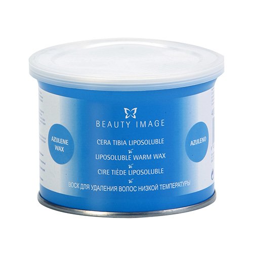BEAUTY IMAGE SOFT WAX CAN AZULENE 14 OZ.