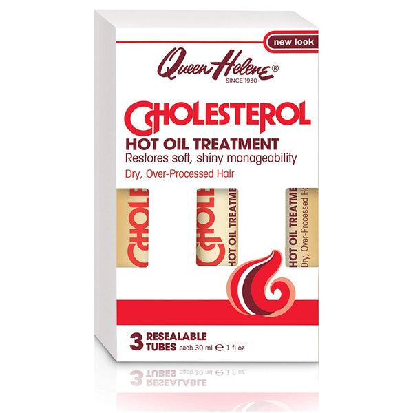 QUEEN HELENE CHOLESTEROL HOT OIL TREATMENT 3PK