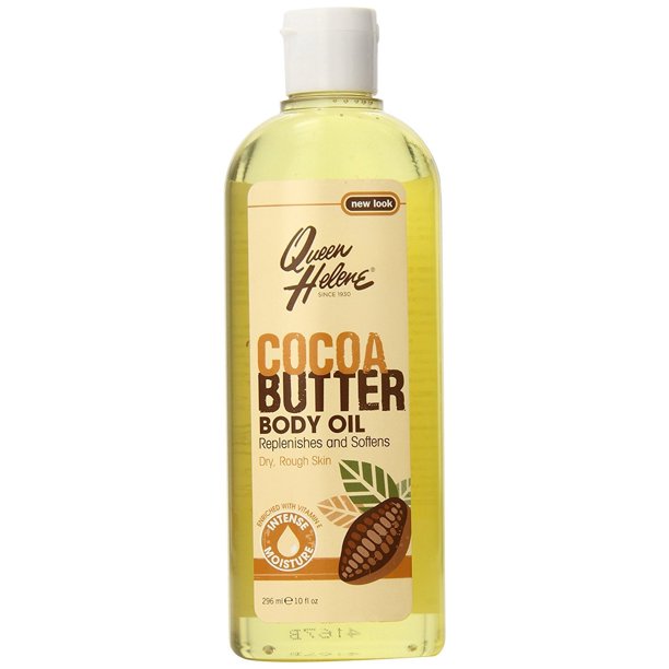 QUEEN HELENE COCOA BUTTER BODY OIL 10 OZ.