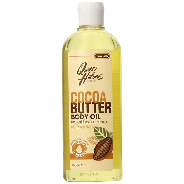 QUEEN HELENE COCOA BUTTER BODY OIL 10 OZ.