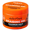 RED BRAIDING GEL MAX HOLD 6 OZ. | SBM01