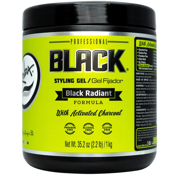 ROLDA BLACK STYLING GEL 35.2 OZ.
