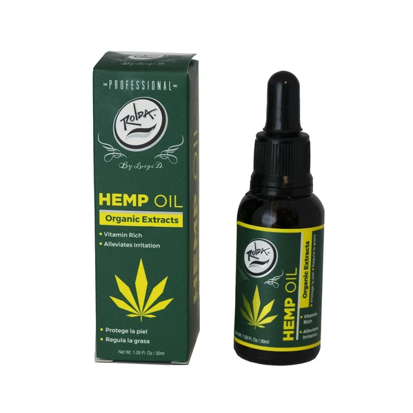 ROLDA BEARD OIL HEMP 1.05 OZ.