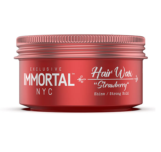 IMMORTAL HAIR WAX STRAWBERRY 5 OZ.