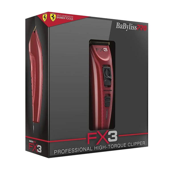 BabylissPRO FX3 Red Clipper - Ferrari Edition | FXX3C