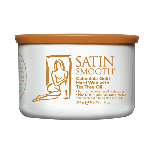 SATIN SMOOTH CALENDULA GOLD HARD WAX 14 OZ.
