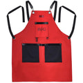 STYLECRAFT APRON RED/BLACK | SC315R