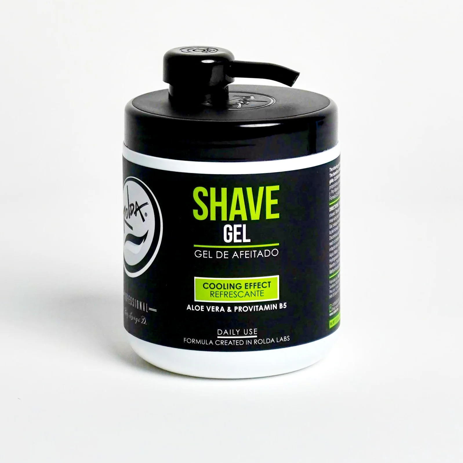 ROLDA SHAVE GEL COOLING EFFECT 17.6 OZ.