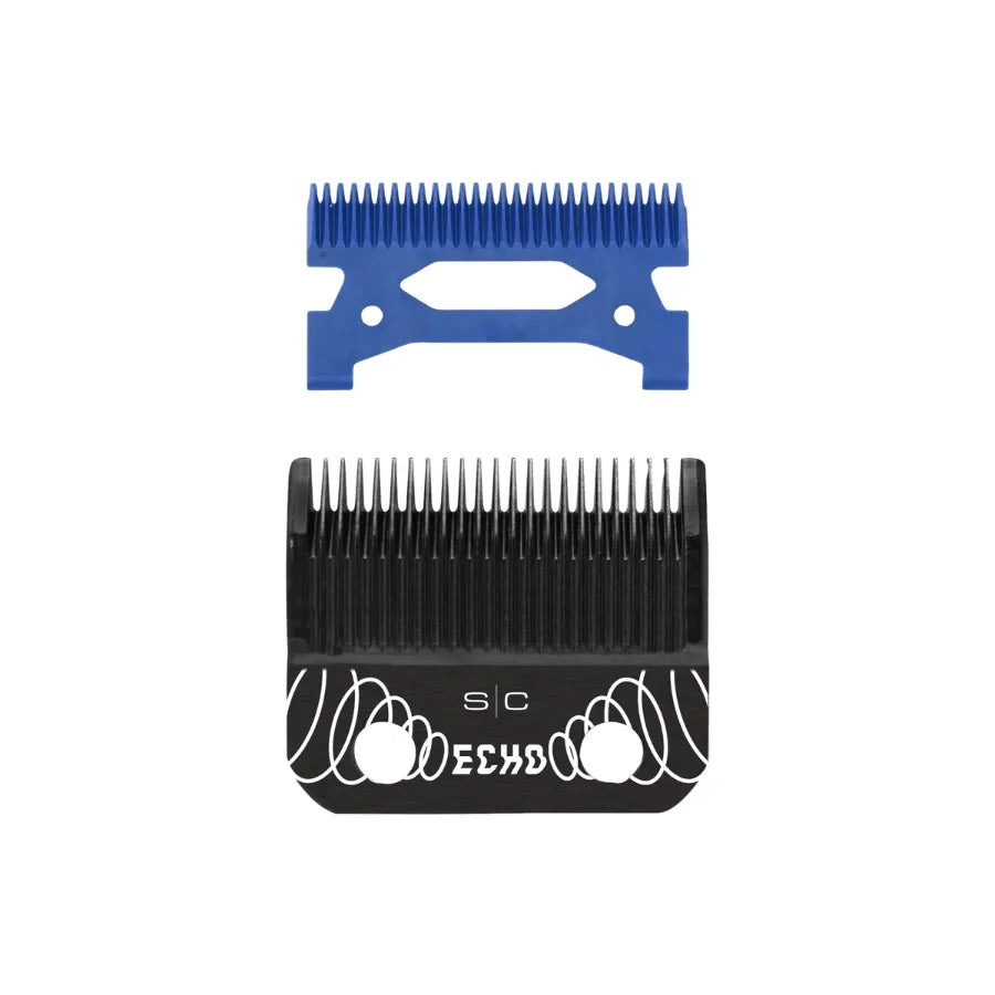 STYLECRAFT BLACK DLC ECHO CLIPPER BLADE & BLUE CERAMIC CUTTER | SC554B