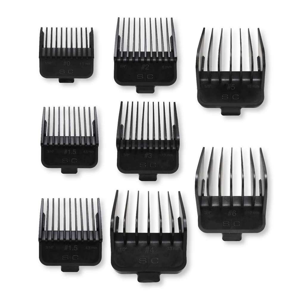 STYLECRAFT GUARDS CL-MAGNETIC BLK 8PK | SCDMGB