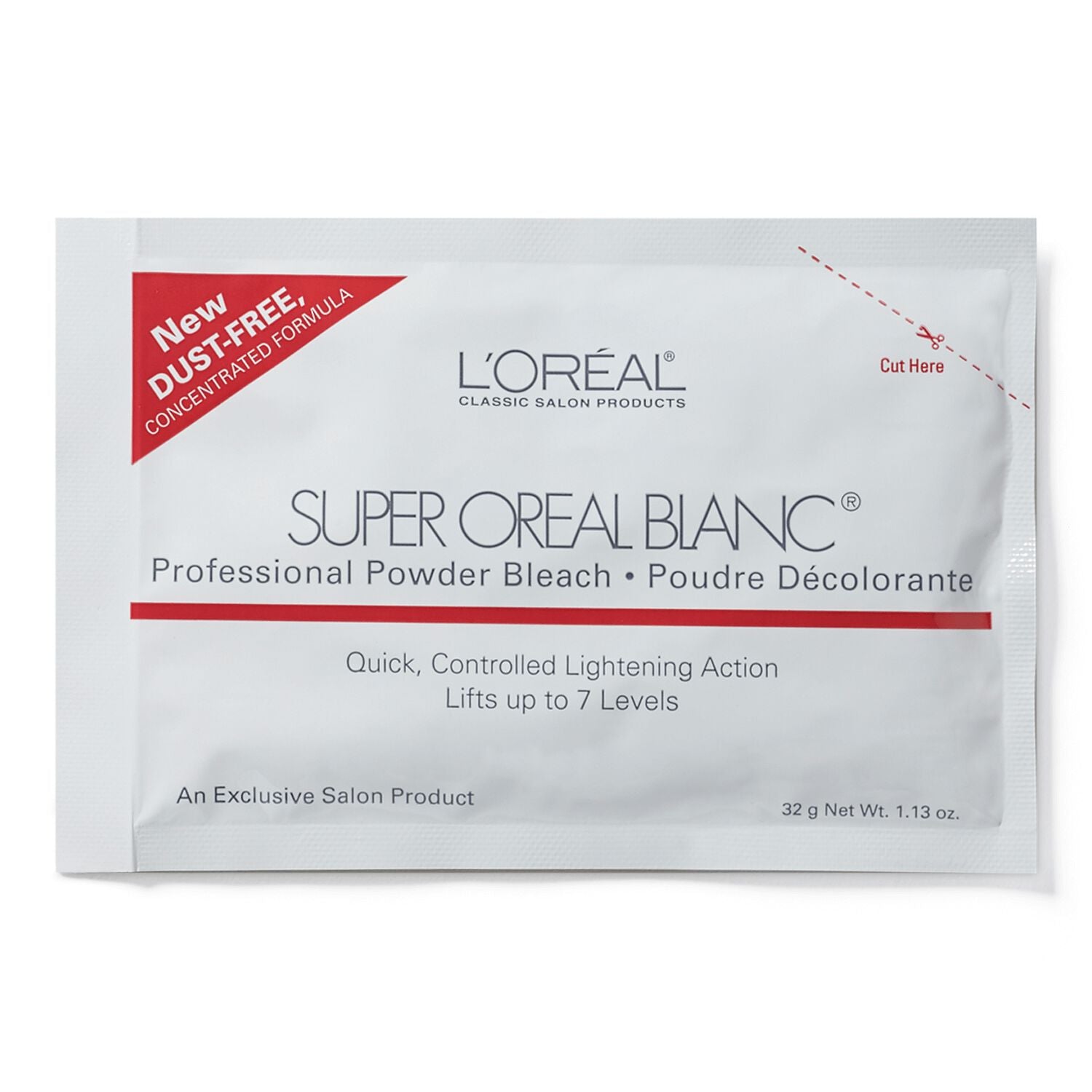 L'OREAL SUPER OREAL BLANC PROFESSIONAL POWDER BLEACH 1.13 OZ.