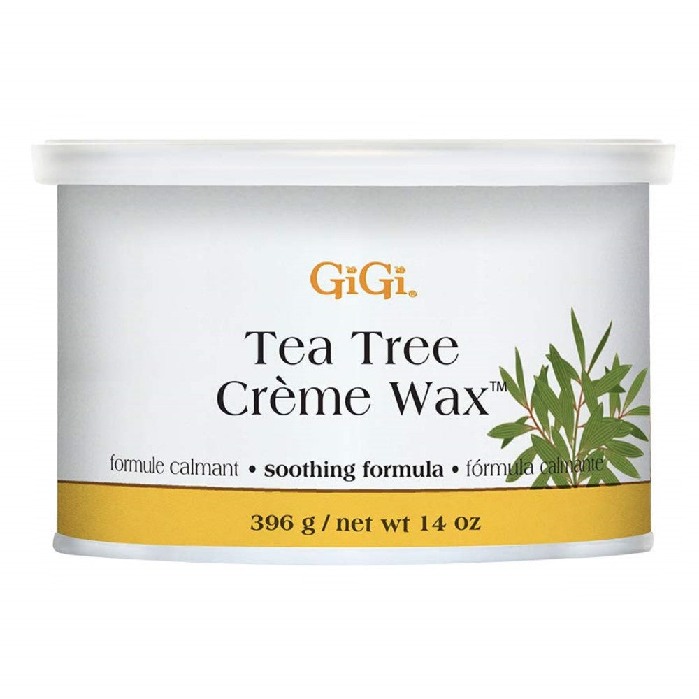 GIGI TEA TREE CREME WAX 14 OZ.