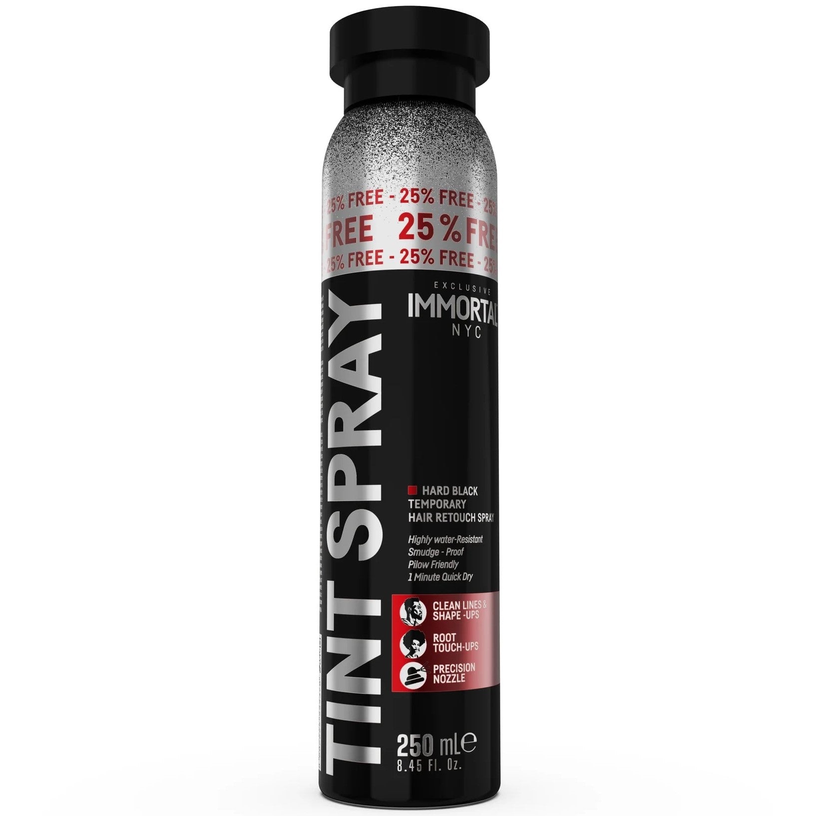 IMMORTAL TINT SPRAY BLACK 8.45 OZ.