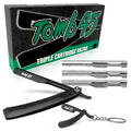 TOMB45 TRIPLE CARTRIDGE RAZOR BLACK