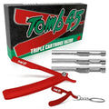 TOMB45 TRIPLE CARTRIDGE RAZOR RED