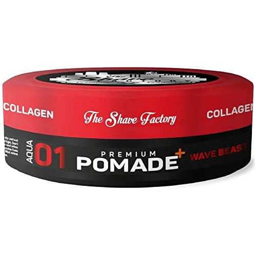 SHAVE FACTORY POMADE 01 WAVE BEAST 5 OZ.