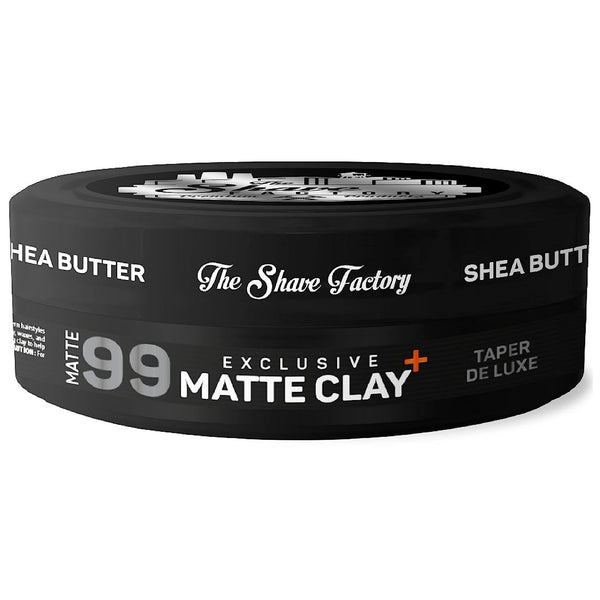 SHAVE FACTORY MATTE CLAY 99 TAPER DELUXE 5 OZ.