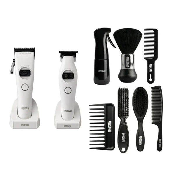 UNKWN CYCLONE BUNDLE WHITE | CLIPPER+TRIMMER+ACCESSORIES
