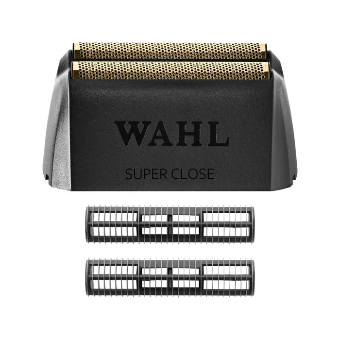 Wahl electric shaver head with multiple cutting elements on a white background