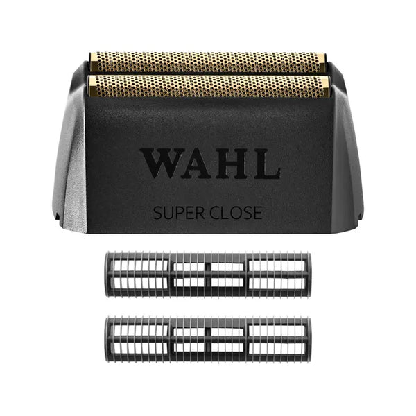 Wahl electric shaver head with multiple cutting elements on a white background
