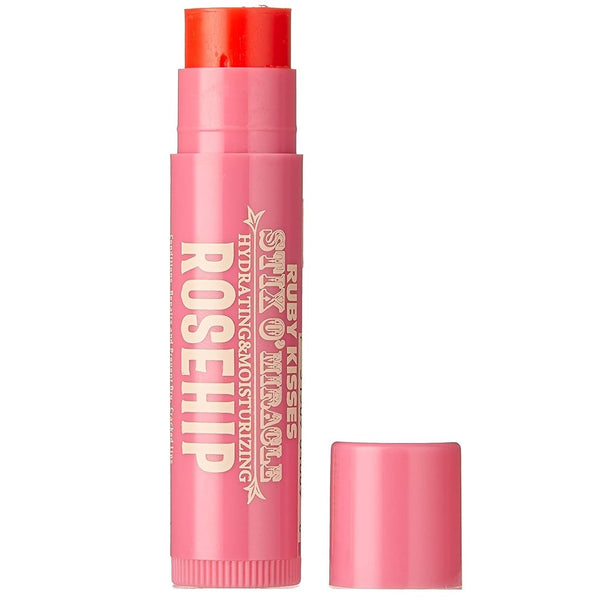 RUBY KISSES STIX O' MIRACLE ROSEHIP LIP BALM RBX03D1