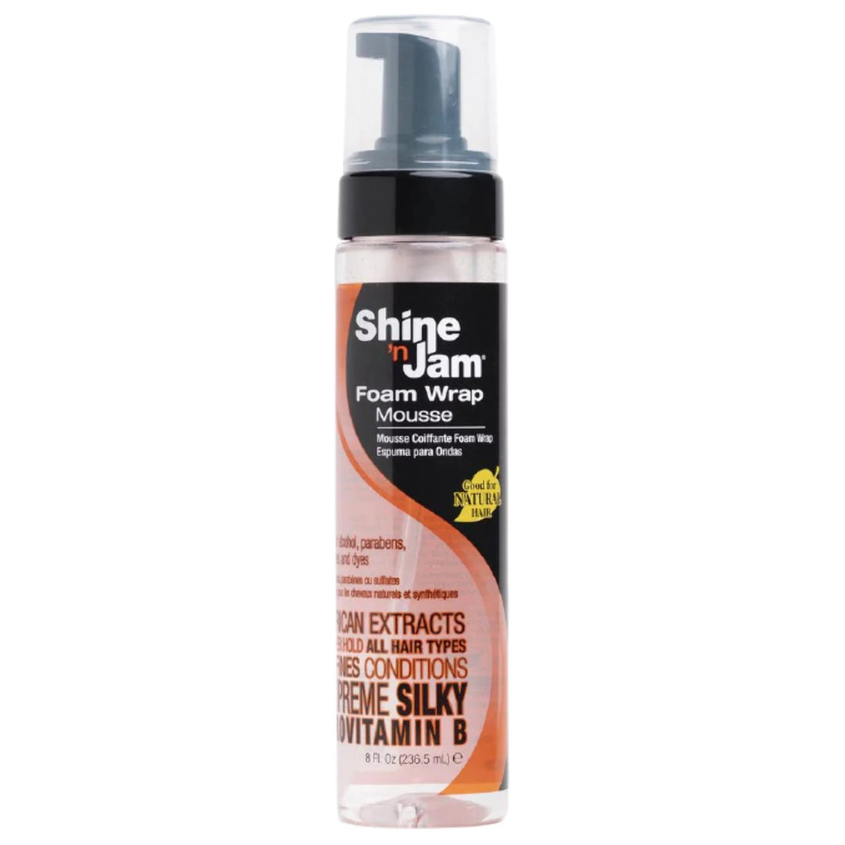 Ampro Shine’N Jam Wrap Mousse 8 oz.