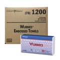 GRAHAM WUBBIES TOWELS #1200 2-PLY TOWELS - CASE OF 10
